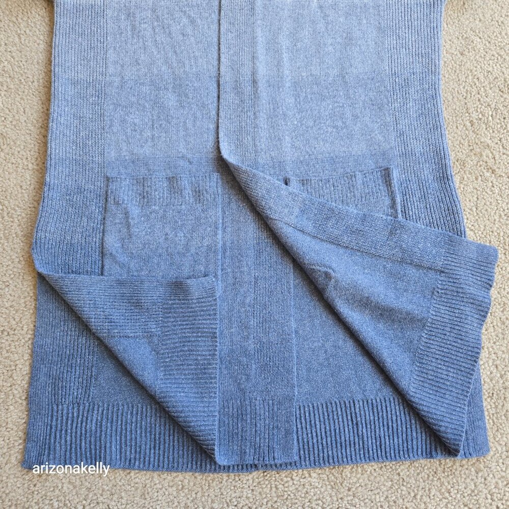 Athleta Spirit Wool Cashmere Ombre Wrap Duster Sweater Cardigan - Picture 9 of 15
